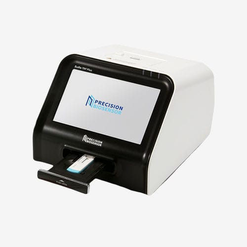 Analizzatore POCT a immunoanalisi - Exdia TRF Plus - Precision Biosensor Inc. - ottico / a fluorescenza / automatico