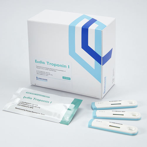 Kit di test dell'infarto del miocardio - Exdia TRF Plus - Precision Biosensor Inc. - cTnI / di siero / al plasma