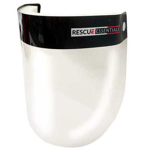 Schermo facciale a pieno facciale - 50-0180x - Rescue Essentials - per adulti / unisex / scatola da 10 pezzi