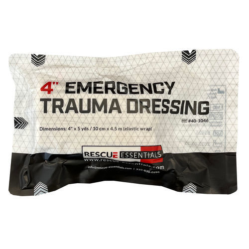 Bendaggio sterile - 4" Emergency Trauma - Rescue Essentials - elastico / non aderente