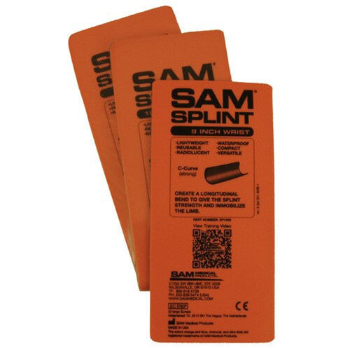Steccobenda di emergenza mano - SAM  - Rescue Essentials - semirigida / per gamba / set di steccobende