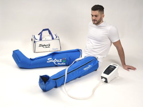 Unità di pressoterapia per gambe - Tecnosix PR-TH - Sixtus Italia - trasportabile / 4 cellule indipendenti