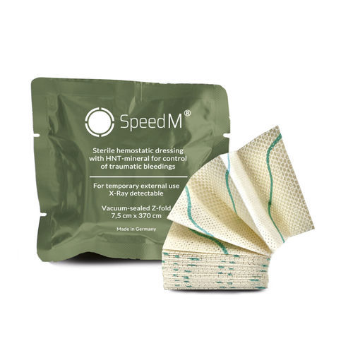 Cerotto sterile - SpeedM® - Speed Care Mineral GmbH - in tessuto non tessuto / ipoallergenico / emostatico