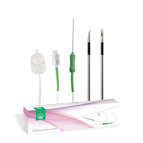 Ago per aspirazione follicolare - 58831 - TIK - ecogenico / con punta smussata / 17G