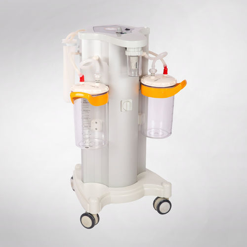 Aspiratore chirurgico elettrico - 55-01 series - Üzümcü Hospital Equipment - con rotelle