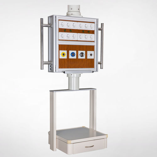 Braccio di distribuzione a soffitto - 2115.60 - Üzümcü Hospital Equipment - per terapia intensiva