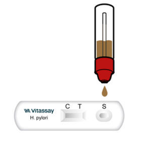 Test rapido per malattie infettive - VITASSAY HEALTHCARE S.L. - per antigeni / Helicobacter pylori / per feci