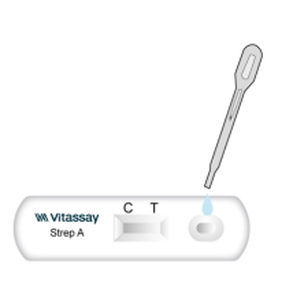 Test rapido per malattie respiratorie - VITASSAY HEALTHCARE S.L. - per antigeni / dello streptococco A / per tampone faringeo