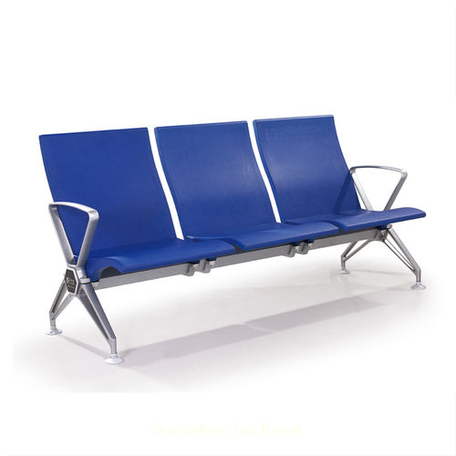 Seduta su barra per sala d'attesa - SJ9063 - Foshan Oshujian Furniture Manufacturing Co., Ltd - con braccioli / con schienale alto / 3 posti