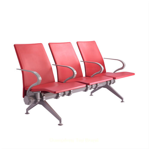 Seduta su barra per sala d'attesa - SJ9062 - Foshan Oshujian Furniture Manufacturing Co., Ltd - con braccioli / con schienale alto / 3 posti