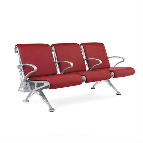 Seduta su barra con braccioli - SJ 9082AL - Foshan Oshujian Furniture Manufacturing Co., Ltd - con schienale alto / 3 posti