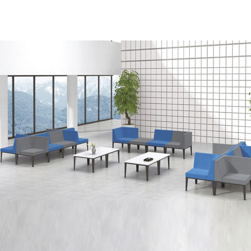 Divano per sala d'attesa - SJ5202 - Foshan Oshujian Furniture Manufacturing Co., Ltd - per ambulatorio / 2 posti / 3 posti