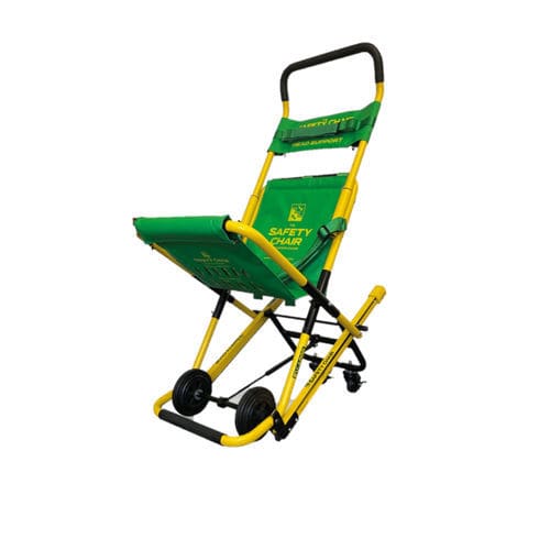 Sedia di evacuazione montascale - EV-4000 - Safety Chair International - pieghevole / con rotelle / per persone a mobilità ridotta
