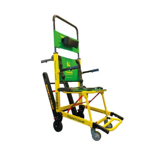 Sedia di evacuazione montascale - EV-5000 - Safety Chair International - pieghevole / con rotelle / per persone a mobilità ridotta