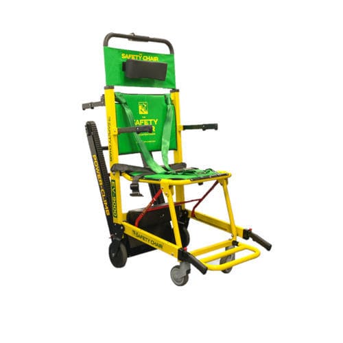 Sedia di evacuazione montascale - EV-9000 - Safety Chair International - pieghevole / con rotelle / per persone a mobilità ridotta