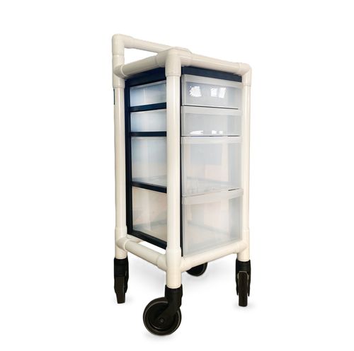 Carrello medico - CRM 001 22C - ENCLARA MEDICAL - MRI / per uso generale / per strumenti