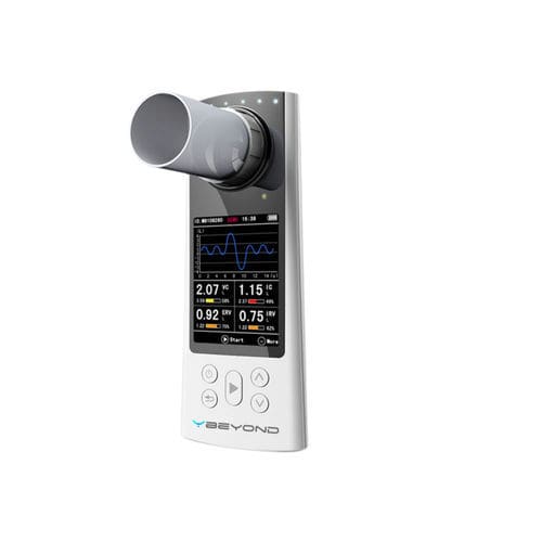 Spirometro elettronico - BEYOND AIR - Motustech - portatile / per ginnastica polmonare / con Bluetooth