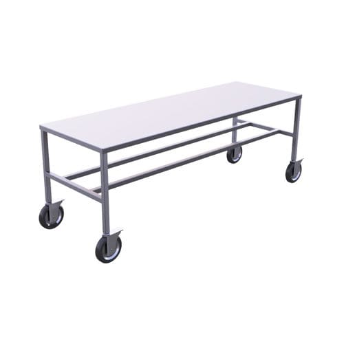 Barella con carrello da trasporto - HY 102.049 - Prontomed srl - manuale / a sezione unica