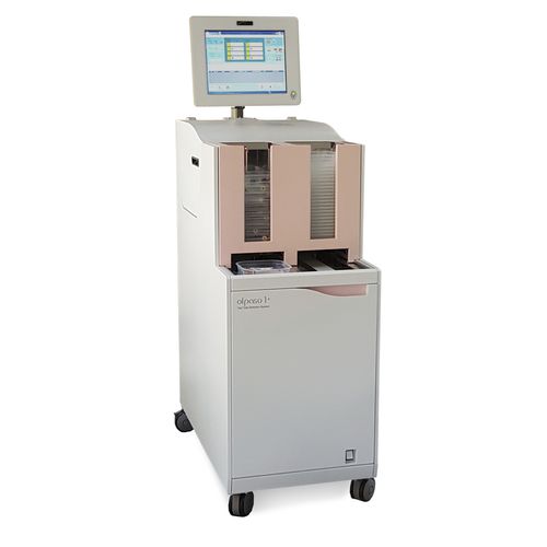 Etichettatrice per tubi da laboratorio - olpaso.1 - Olpaso Corporation - automatica / di codici a barre