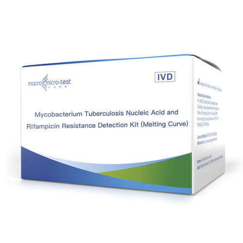 Kit di test di mutazioni genetiche - HWTS-RT074B - Jiangsu Macro micro-test Medical Technology - del Mycobacterium tuberculosis / di espettorato / a fluorescenza