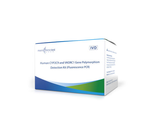 Kit di test di mutazioni genetiche - HWTS-GE014A - Jiangsu Macro micro-test Medical Technology - di sangue totale / per RT-PCR / a fluorescenza