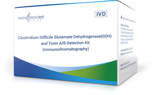 Kit di test per malattie gastrointestinali - HWTS-OT073   - Jiangsu Macro micro-test Medical Technology - del Clostridium difficile / per feci / immunocromatografico