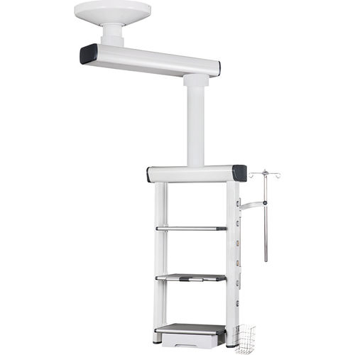Braccio di distribuzione a soffitto - SX-207 - Jiangsu Suxin Medical Equipment - per terapia intensiva / per sala operatoria / ad altezza regolabile