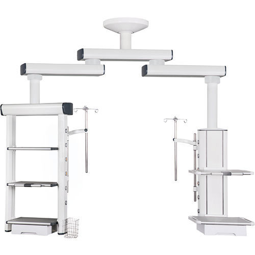 Doppio braccio di distribuzione a soffitto - SX-211 - Jiangsu Suxin Medical Equipment - per sala operatoria / articolato / rotativo