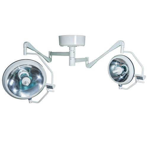 Lampada scialitica a soffitto - SX-I700/500 - Jiangsu Suxin Medical Equipment - alogena / per sala operatoria / 2 bracci