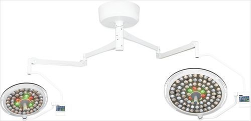 Lampada scialitica a soffitto - SX-II 500 500 - Jiangsu Suxin Medical Equipment - LED / 2 bracci / 220 V/50 Hz