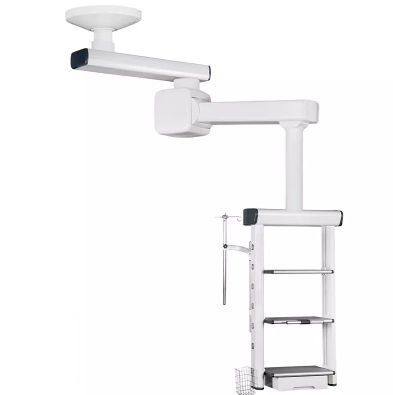 Doppio braccio di distribuzione a soffitto - SX-206 - Jiangsu Suxin Medical Equipment - per endoscopia / per terapia intensiva / per sala operatoria