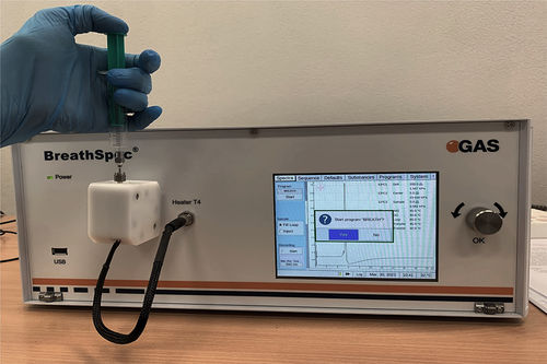 Sistema di cromatografia per la diagnosi dei tumori - Novo Technologies - in fase gassosa / di mobilità ionica / da ricerca