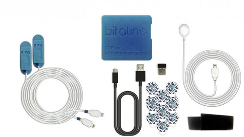 Sistema di acquisizione di biosegnali ad uso didattico - NeuroBIT - PLUX - Wireless Biosignals, SA - Bluetooth
