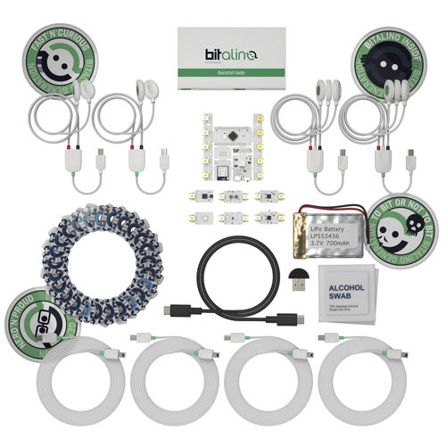 Sistema di acquisizione di biosegnali ad uso didattico - ClassBIT Engineering - PLUX - Wireless Biosignals, SA - Bluetooth