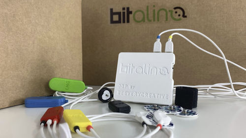 Sistema di acquisizione di biosegnali ad uso didattico - HomeBIT  - PLUX - Wireless Biosignals, SA - Bluetooth