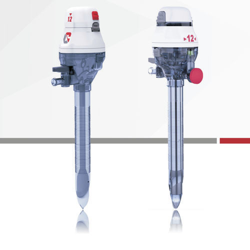 Trocar per laparascopia - CN-TCII Series - Jiangsu Channel Medical Device - con punta arrotondata / a lama protetta / con connettore per insufflazione