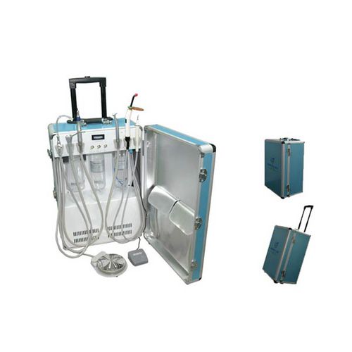 Riunito odontoiatrico portatile - UM-P206 - Tangshan UMG Medical Instrument - con portastrumenti / con illuminazione LED