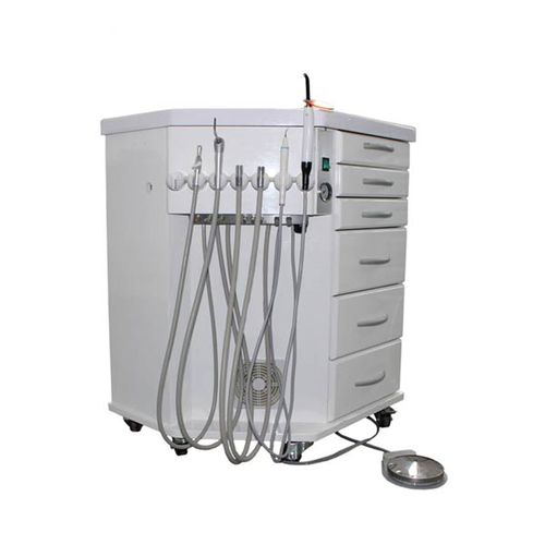 Riunito odontoiatrico mobile - UM-P212 - Tangshan UMG Medical Instrument - con portastrumenti / con illuminazione
