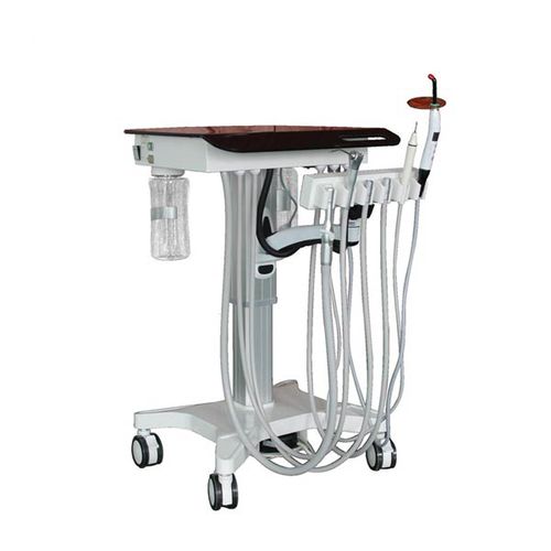 Riunito odontoiatrico mobile - UM-P302 - Tangshan UMG Medical Instrument - con portastrumenti