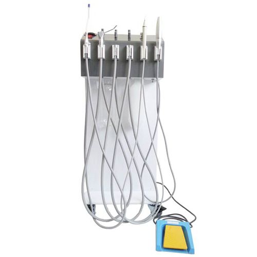Riunito odontoiatrico mobile - BD-803 - Tangshan UMG Medical Instrument - con portastrumenti / con illuminazione LED