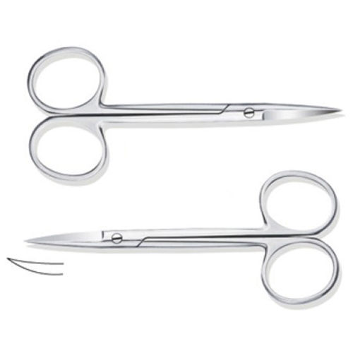 Forbici per chirurgia oftalmica - 116-1101 - Tangshan UMG Medical Instrument - a balestra / par paziente umano / curva