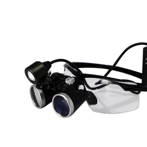Occhiali binoculari con montatura - UM-XML1 - Tangshan UMG Medical Instrument - con lampada frontale
