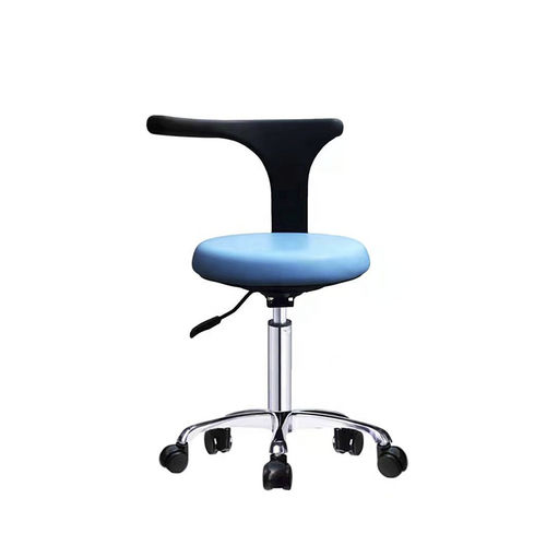 Sgabello per studio odontoiatrico - SV038 - Tangshan UMG Medical Instrument - ad altezza regolabile / con rotelle / con schienale