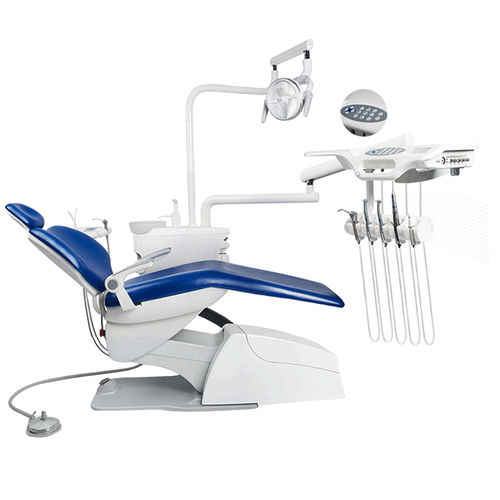 Riunito odontoiatrico con poltrona elettrica - S2313 - Tangshan UMG Medical Instrument - con portastrumenti / con illuminazione LED