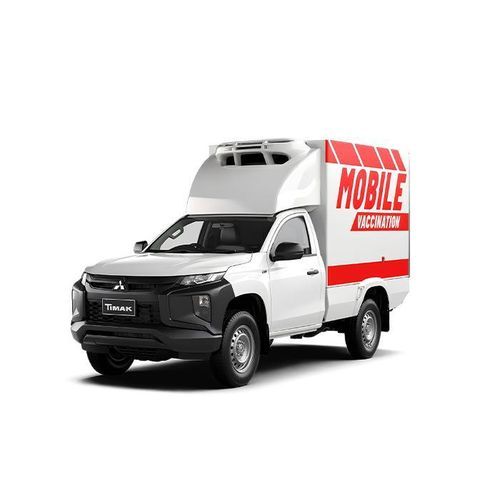 Unità mobile ospedaliera per trasporto di vaccini - Mobile Vaccination - Timak Shpk - furgone / con compartimenti / 4x4