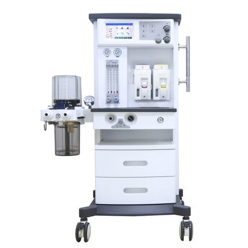 Sistema per anestesia su carrello - S6100A - Beijing iTrason Technologies - con monitoraggio respiratorio / con ventilatore / con sistema di evacuazione dei gas anestetici