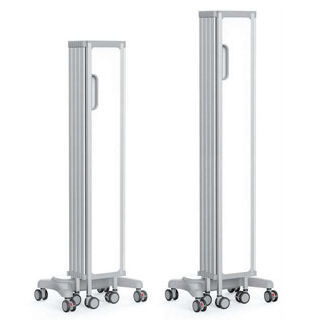 Paravento medicale mobile - PS-SST22 - Hengshui Plus Medical Devices Technology Co., Ltd. - 4 pannelli