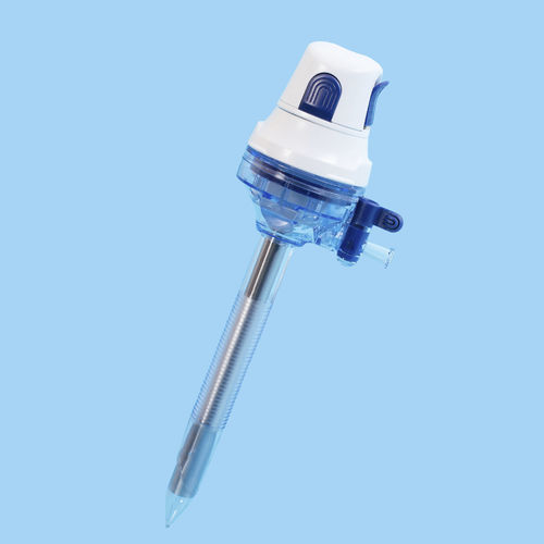 Trocar per laparascopia - LET1805 - Segimedical - con connettore per insufflazione / con camicia / monouso