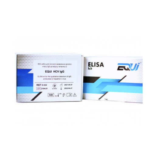 Kit di test dell'epatite C - EI-024 - Equi - d'IgG / virale / ELISA