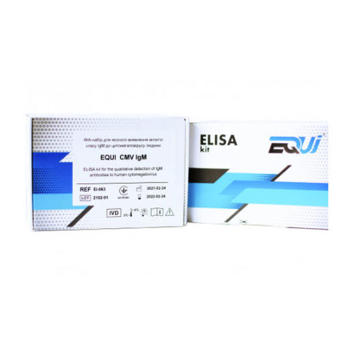 Kit di test per malattie infettive - EI-063 - Equi - di IgM / del citomegalovirus / ELISA